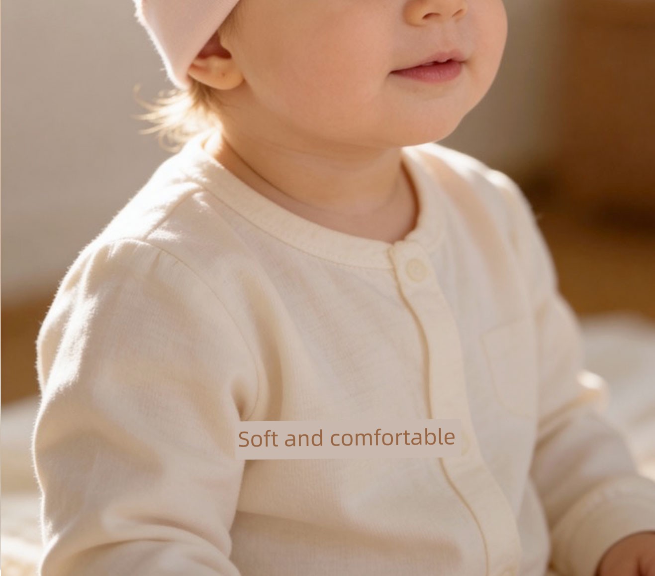 Pregnant and Newborn Baby Hat 0-12 Months, Newborn Baby Protective Cap, Double-Layered, Spring, Summer, Autumn, Winter, Pure Cotton, Class a — 4
