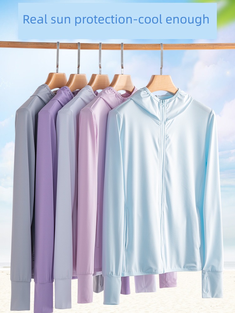 UPF 50 + Women's money Ice silk breathable outdoors Sunscreen