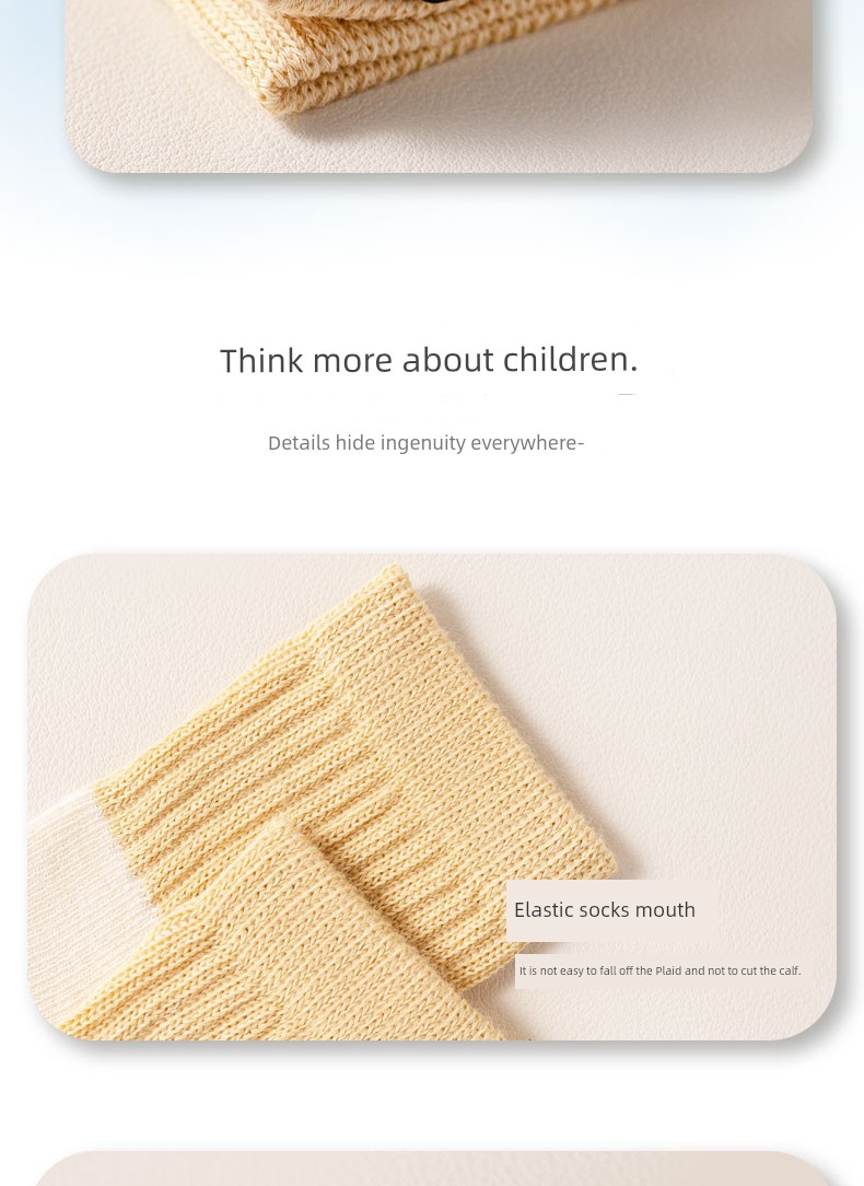 Baby Socks 0-March Spring and Autumn Newborn Boneless Baby Socks — 9