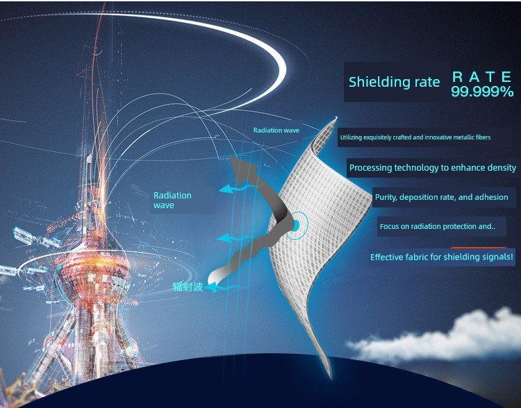Anti-Radiation Shielding Cloth, Electromagnetic Shielding Material, Mobile Phone Signal Shielding Cloth, Conductive Fiber, Metal Rfid Anti-Interference — 6