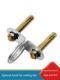 Hook ceiling fan hook fan hook thickened expansion load-bearing hook safety fixing hook floor top hook chandelier iron hook