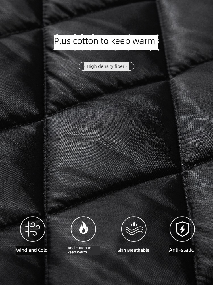 Fleece winter Lamb hair Cotton schoolboy loose coat