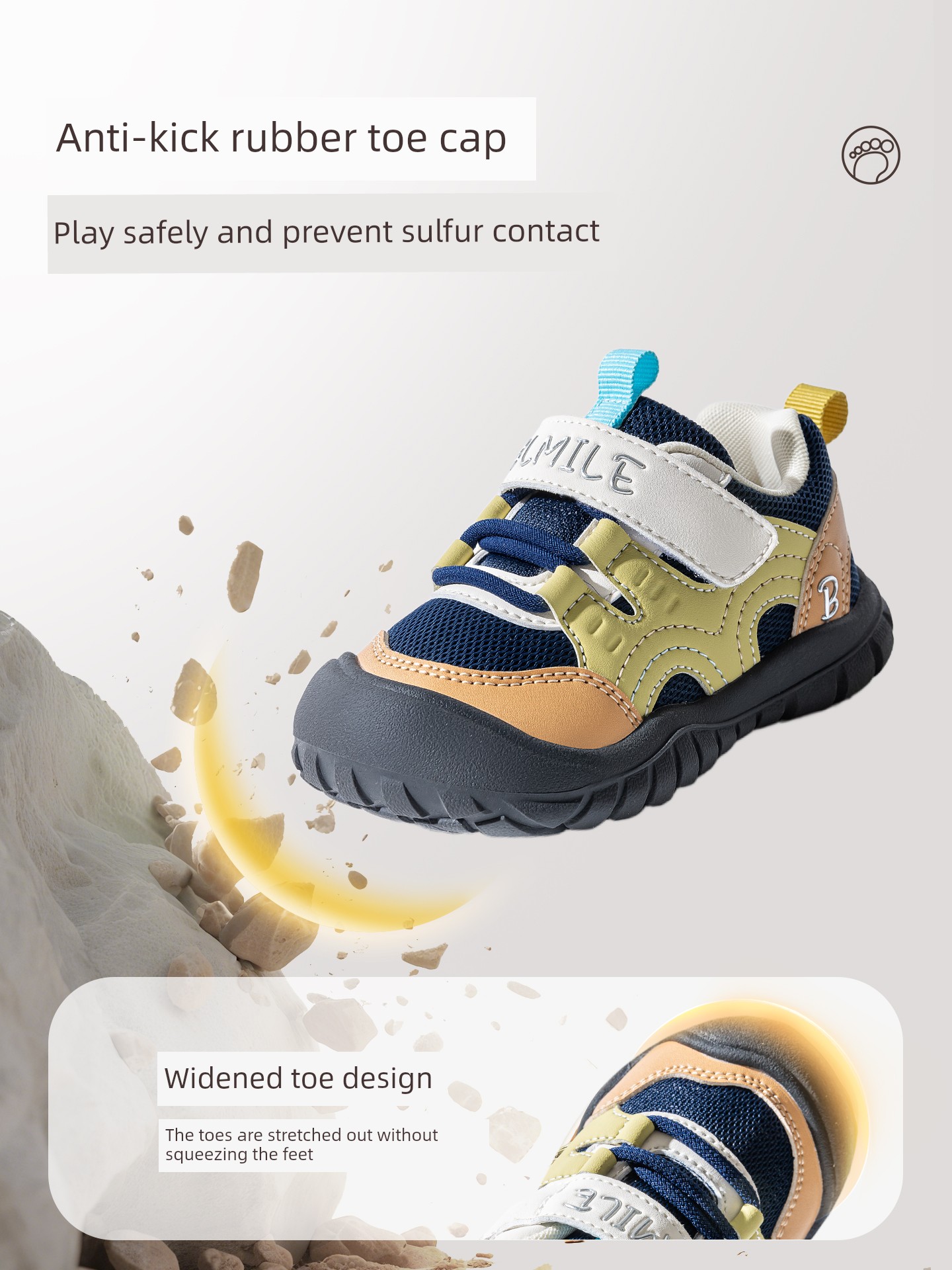 Baby Shoes 2026 Autumn New Soft-Soled Non-Slip Functional Shoes for Boys and Girls, Toddler Kindergarten Children's Sports Shoes — 4