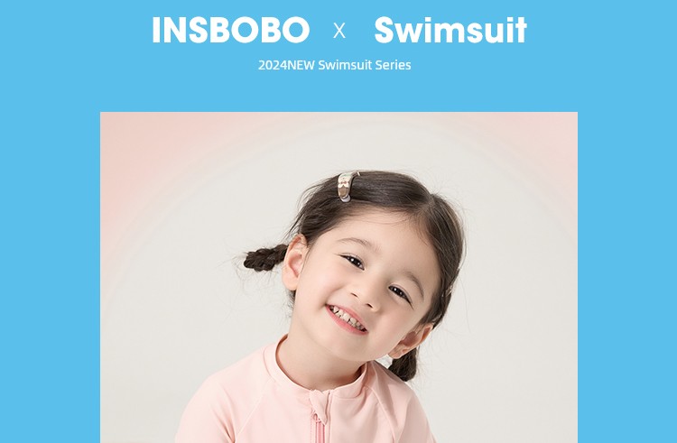 3 Years Old Separates Long Sleeves Internet Celebrity Sweet Kids Swimsuit — 10