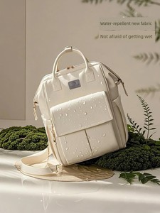 Simo Mommy Bag: Lightweight Double-Shoulder Backpack for Mom and Baby, New High-Value Design for Mom's Travel