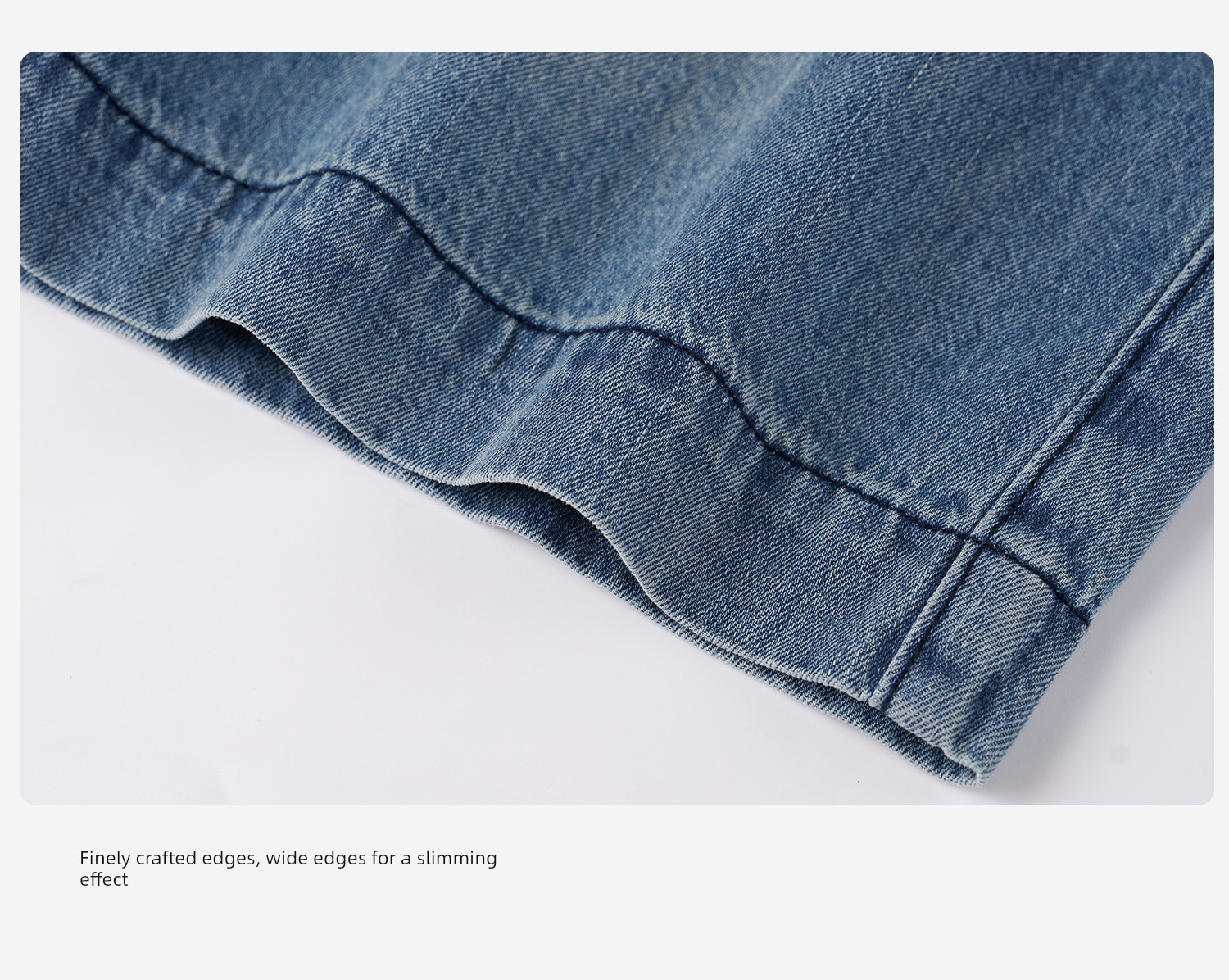 Masanon Maternity Jeans Summer Thin Style Outerwear for Petite Women with Lace Trim Five-Point Shorts Summer Wear 2026 New Model — 19