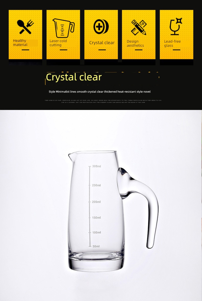 Hotel scale Glass suit household Baijiu