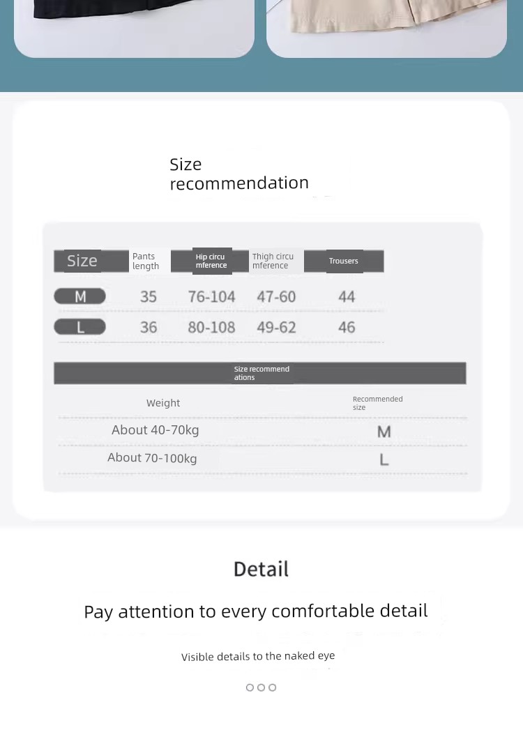 All-Cotton Maternity Safety Shorts and Underwear Two-In-One, Four-Season Anti-Exposure Insurance Shorts for Outerwear — 14