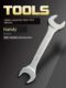 Shangjiang Mirror Double-Headed Wrench Double-Headed Wrench Auto Repair Hardware Tool Opening Wrench Dual-Use Wrench