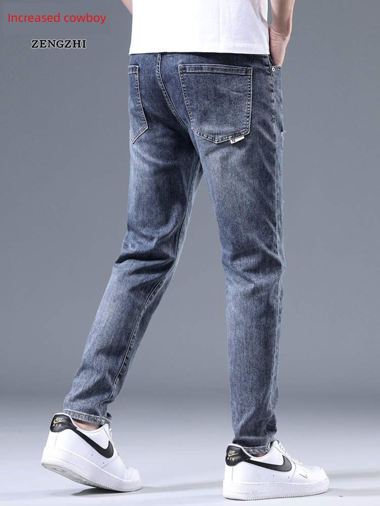 hole Zengzhi washing spring Leisure fashion Jeans