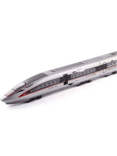 Harmony high-speed rail alloy locomotive subway magnetic sound and light Fuxing car model toys