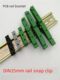 PCB guide rail snap circuit board DIN guide rail installation bracket din35mm guide rail snap clip C45 guide rail card