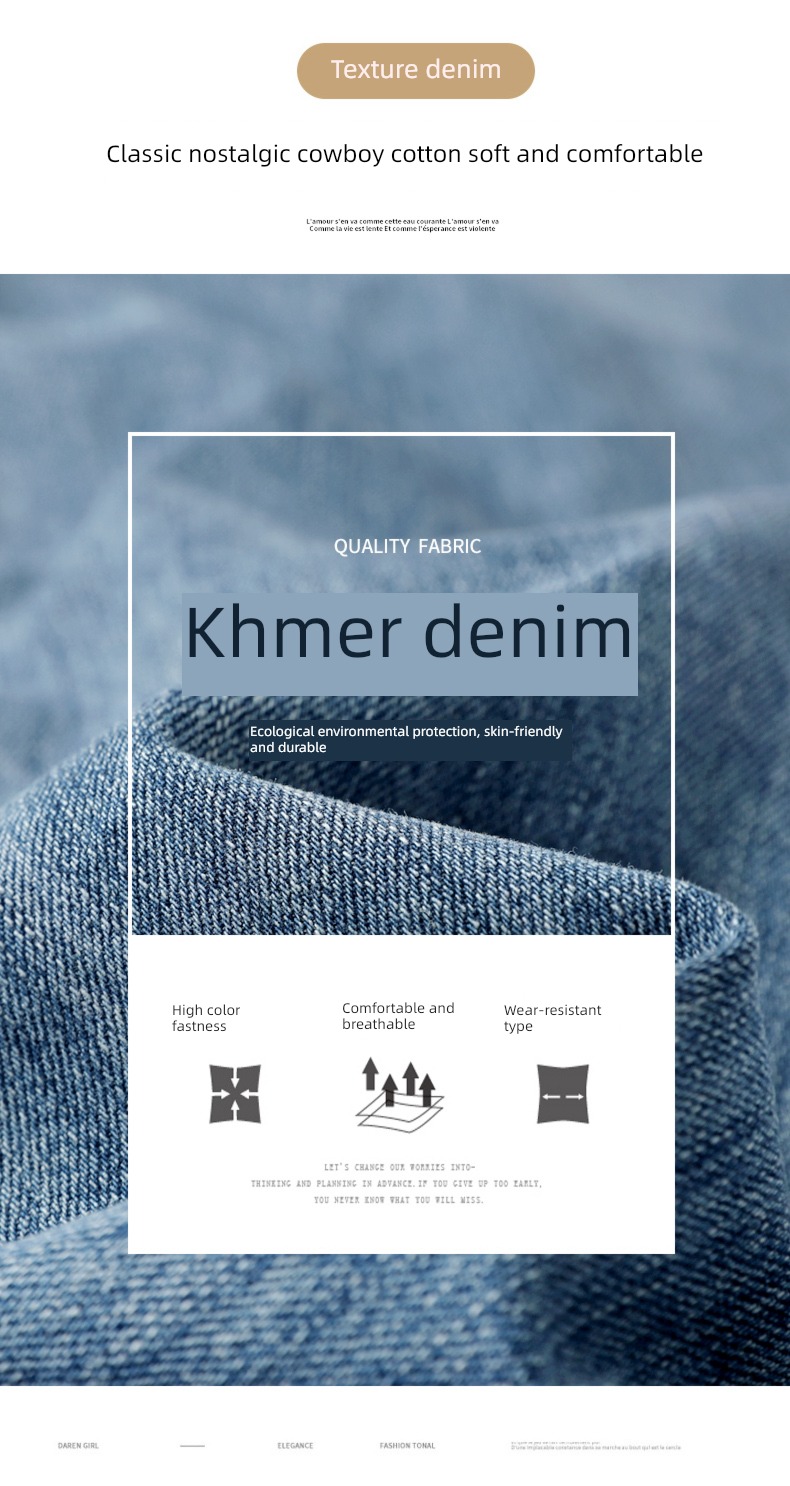 High waist spring and autumn winter 2022 new pattern Jeans