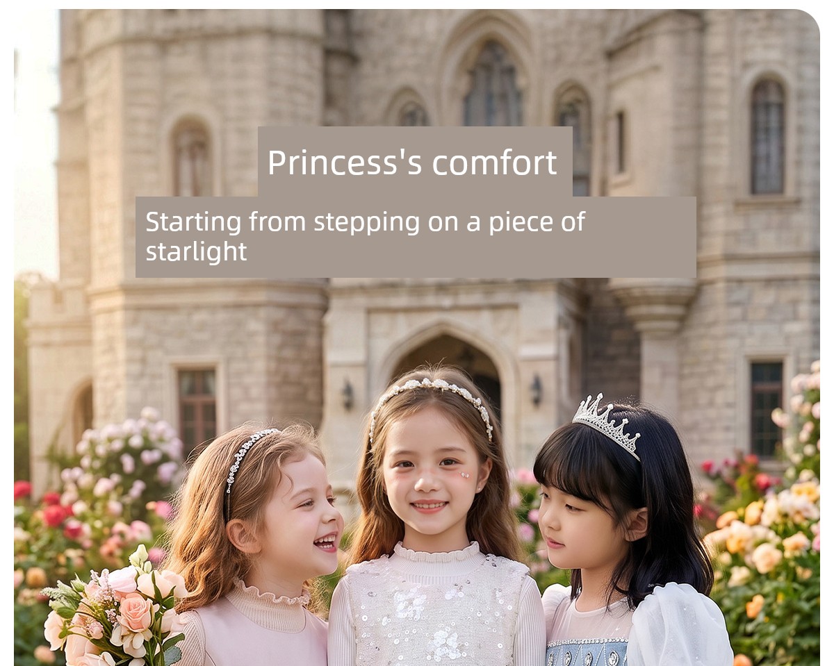 Princess Shoes for Girls, 2026 New Autumn Children's Shoes, Small Leather Shoes, Baby Crystal Shoes, Silver Soft-Soled Shoes — 2