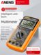Multimeter digital high-precision fully intelligent anti-burning universal meter electronic and electrical special DT9205A household set