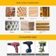 High-speed steel formwork drill electric wrench lengthening woodworking reaming twist drill bit wood board hole drilling twist drill
