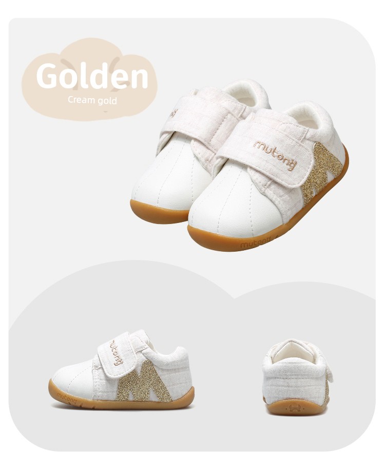 Muttong Baby Thin-Soled Pre-Walking Shoes 2026 Spring and Autumn New Model for 6-18 Months Baby Girls and Boys Soft-Soled Walking Shoes — 42