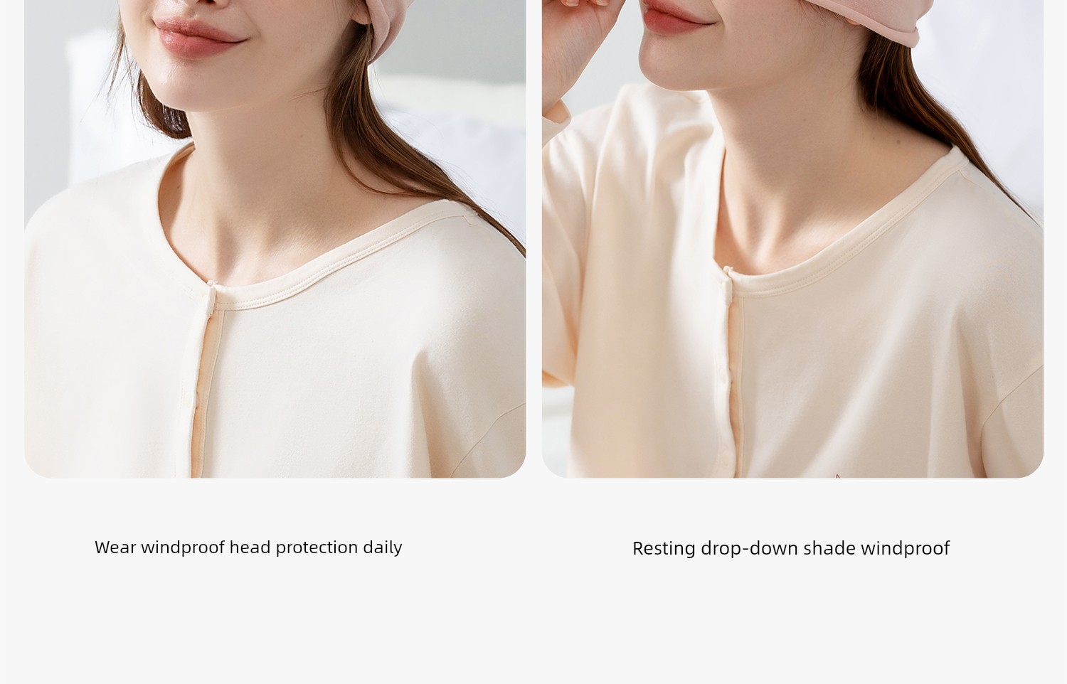 Postpartum Hat for Autumn and Winter, Thin, Windproof, Warm, Suitable for Pregnant and Postpartum Women, Large Head Circumference, Can Be Worn While — 16