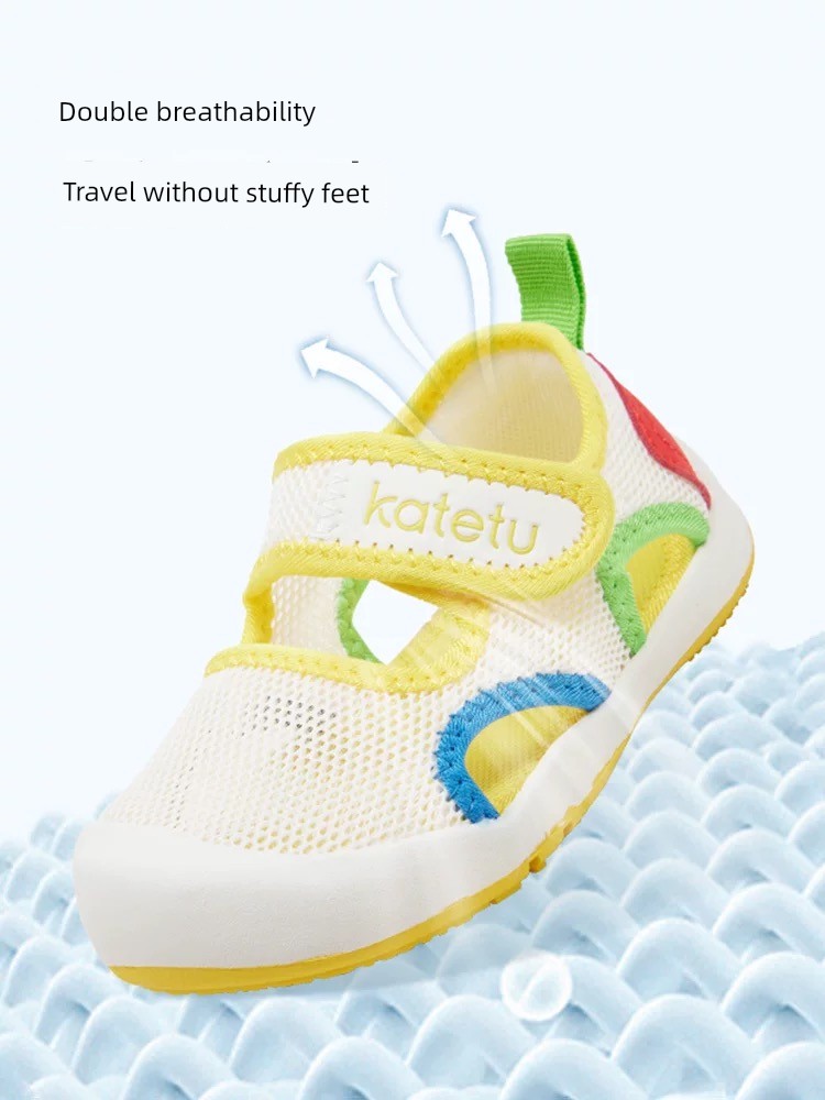 Crtartu Indoor Breathable Children's Non-Slip Toddler Sandals — 2