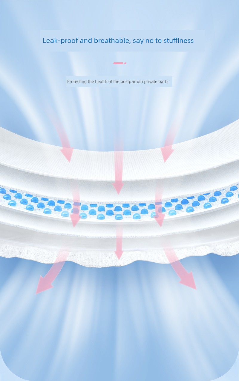 Zichu Row Lochia Long Night Large Sanitary Napkin — 18