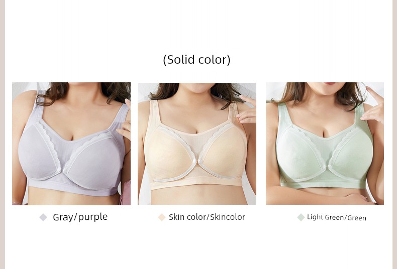 Plus Size Maternity Bra Nursing Intimates Push up and Anti-Sagging Big Breast Full Cup Postpartum Feeding Pregnancy Dedicated Bra — 13