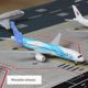 Alloy finished passenger aircraft model ornaments Air China Southern Airlines China Airlines Boeing B777/747/787 Airbus A350