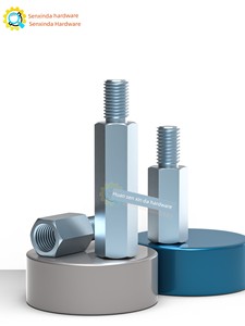 Single-Head Hexagonal Stud Motherboard Connection Column Screw Support Column Male-Female Isolation Column Single-Pass I