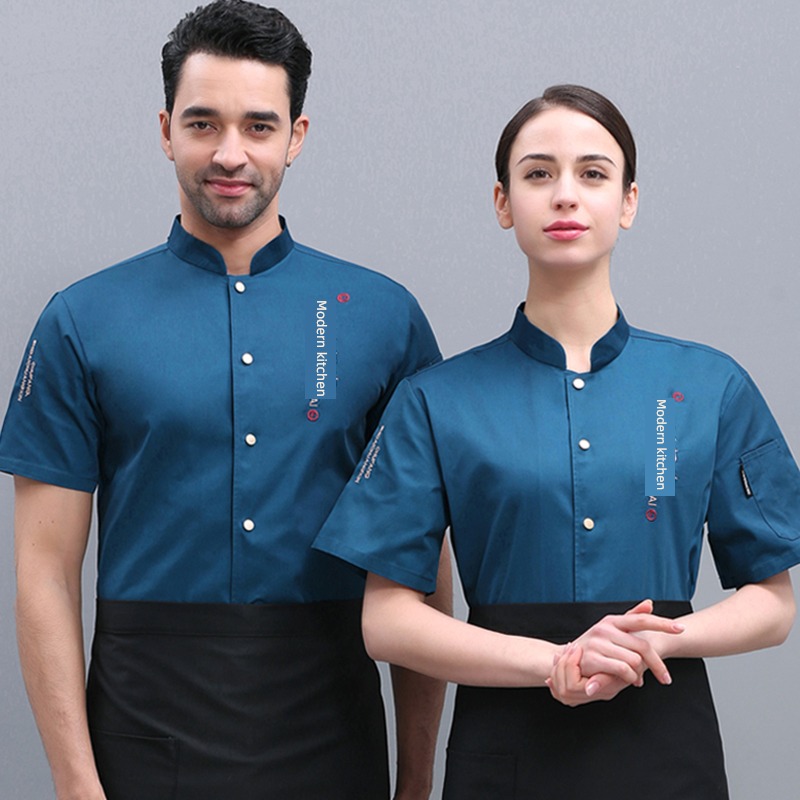 modern Autumn and winter hotel Restaurant cook coverall