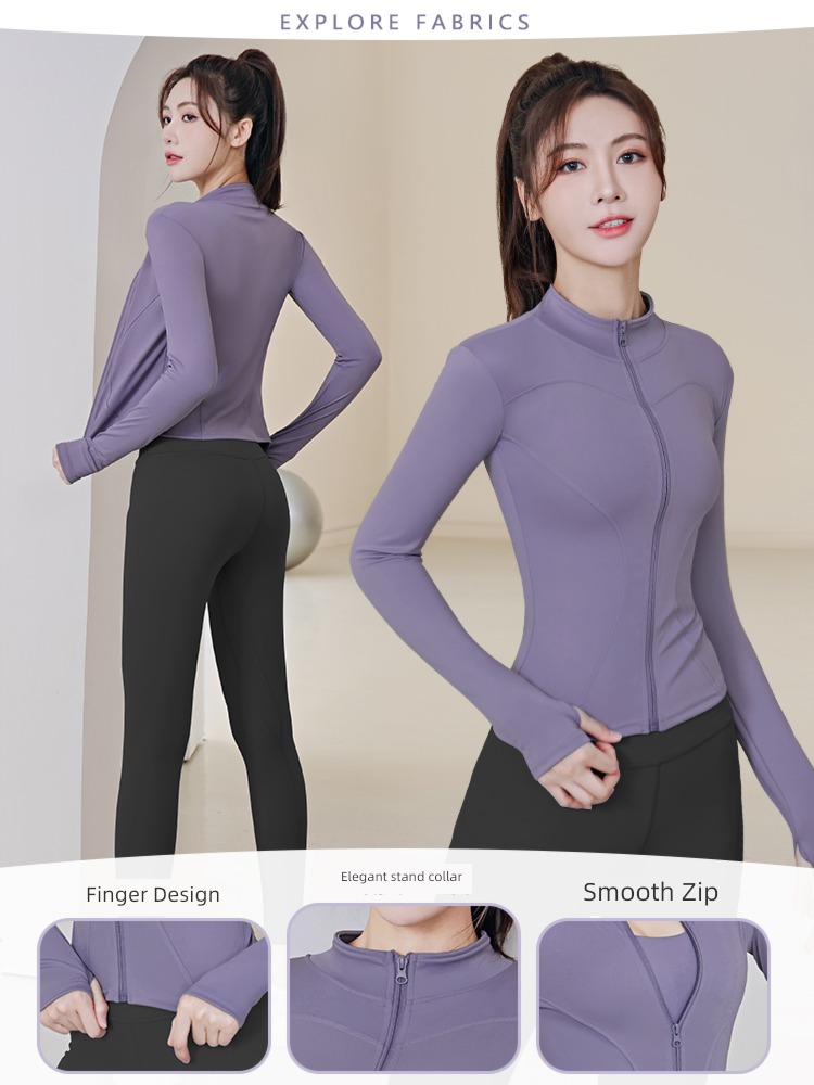 female loose coat Autumn and winter major quick-drying Long sleeve Fitness wear