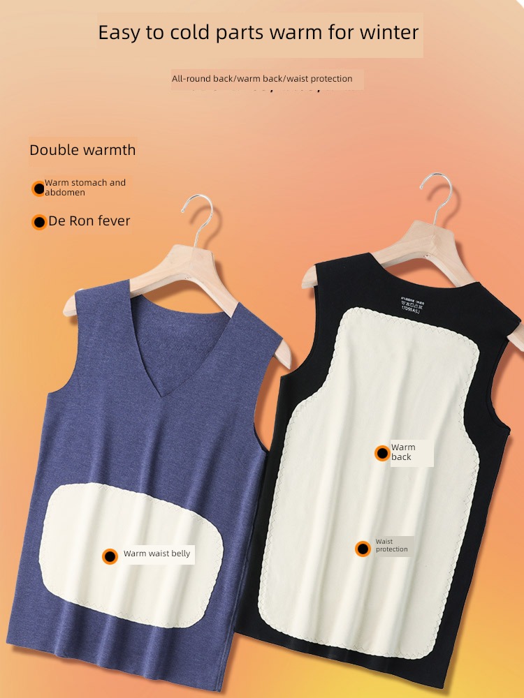 winter Derong Interpenetrating fever Lay a foundation keep warm vest