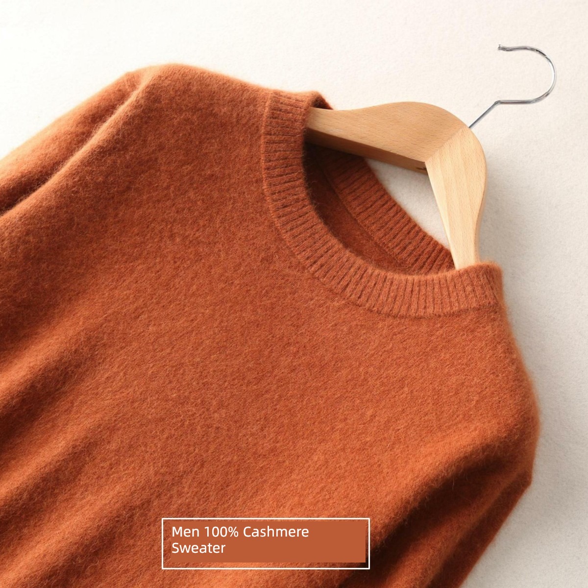 100% Big size Half high collar Condom sweater Cashmere sweater