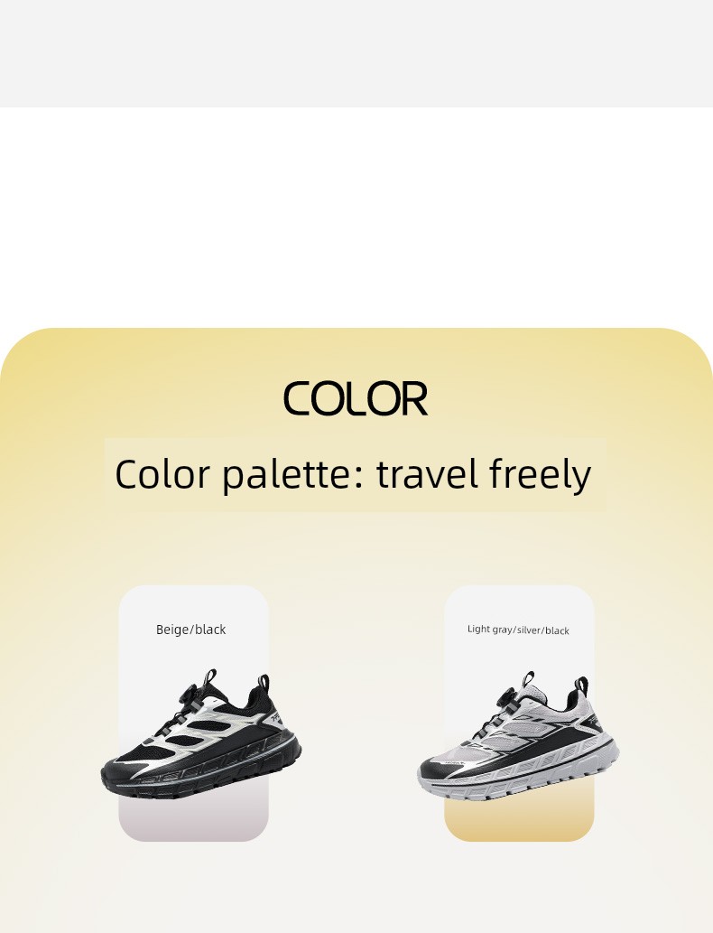 Qibohui Breathable Mesh Wide-Toe Boys' Shoes 2026 Spring and Autumn New Model Youth Casual Children's Sports Shoes — 5