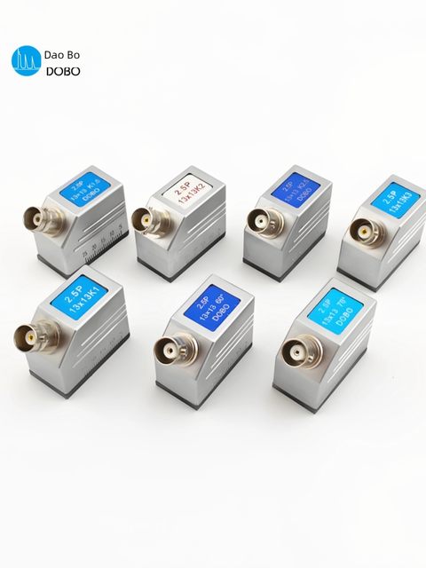 2.5P13X13K2 ultrasonic flaw detector inclined probe steel pipe welded steel structure UT transverse wave non-destructive detection 5MHz