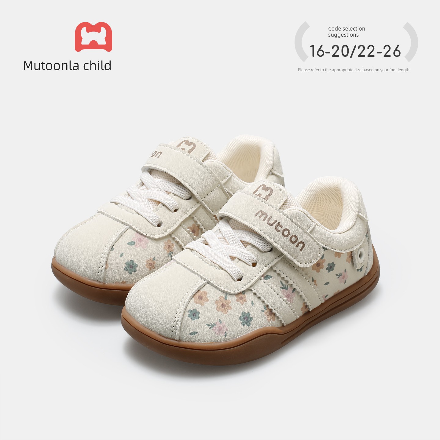 Children's Floral Shoes for Girls, 2026 Autumn and Winter New Soft-Soled Toddler Shoes, Sweet Princess Shoes — 1