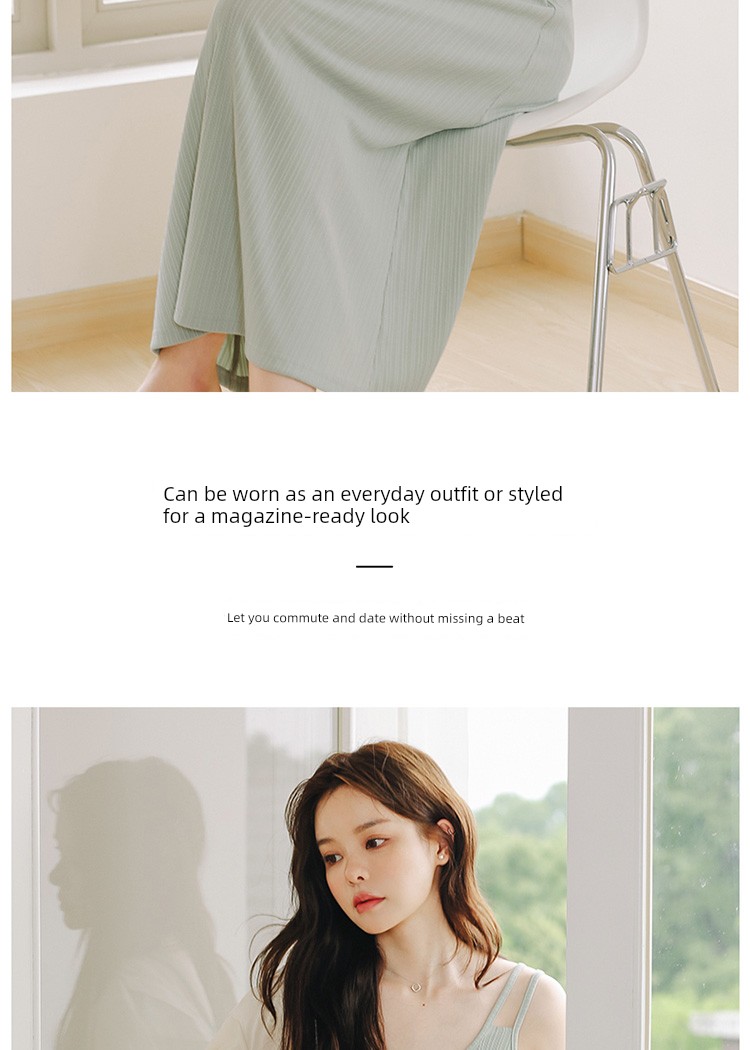 Maternity Wear Summer Dress Tops Women's Spring and Summer Vest Suspender Skirt Spring and Autumn 2026 New Set Autumn Outfit — 7