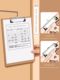 Acrylic board clip a4 folder high-value cartoon cute fixed board writing clip elementary school students school supplies exam writing board children student pad transparent girl test paper storage clip