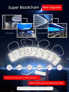 Led Blockchain Soft Film Khaki Reflective Light Bar