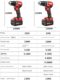 Dayou 5203 charging flash drill brushless lithium drill driver screwdriver large torque industrial grade electric tool