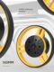 Deli Tool Rangefinder Roller Roller Type High Precision Hand Speculation Rangefinder Mechanical Roller Electronic Digital Display Measurement Ruler