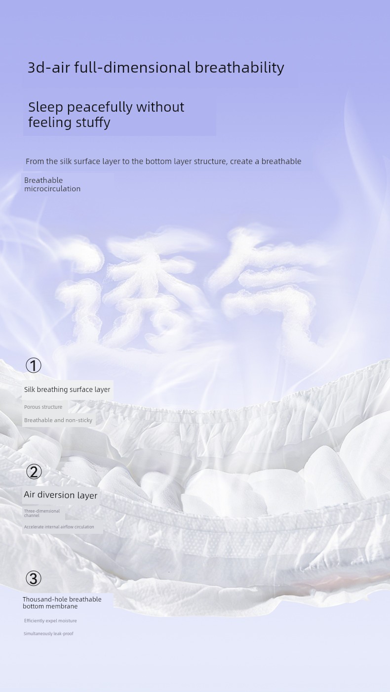 October Crystalline Peace of Mind Pants Maternity Night Comfort Pants Female Menstruation Period Leak-Proof Sanitary Napkin Sanitary Pads Lala Safety — 11