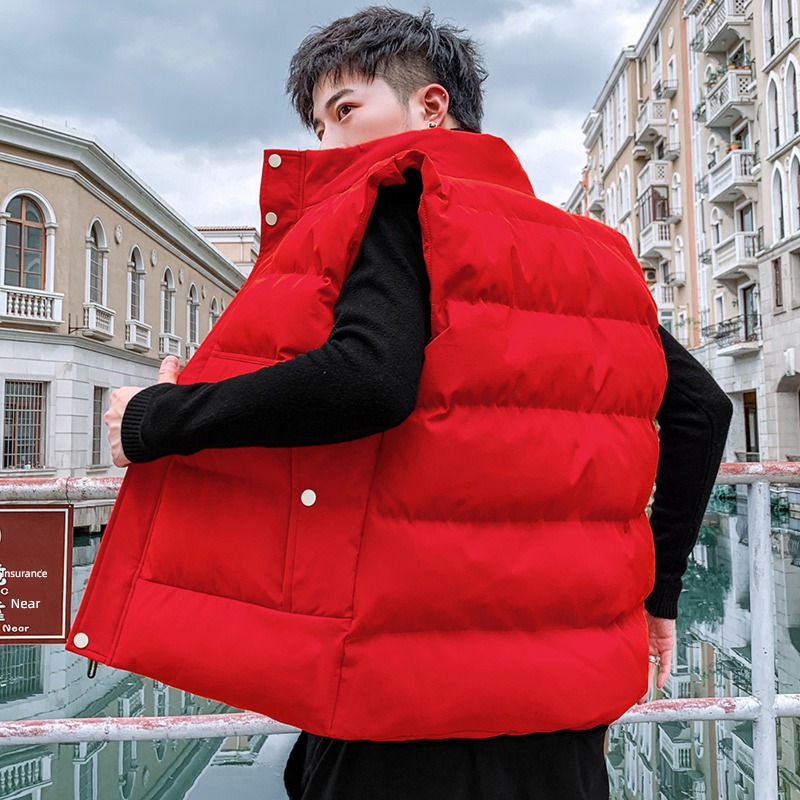 new pattern vest Vest keep warm thickening Big size Down cotton