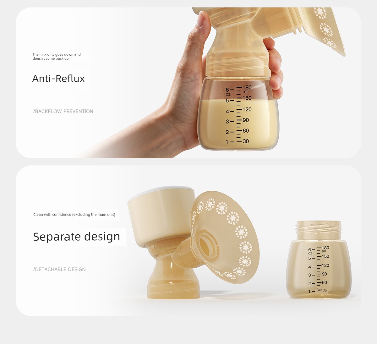 Fully Automatic Electric Breast Pump, Painless Micro-Vibration Massage Breast Milk Extractor, Silent Breast Pump, Milk Collector — 17