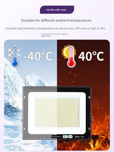 Yaming Led Floodlight, Outdoor Waterproof Super Bright Floodlight for Construction Sites, Factories, and Outdoor Lightin