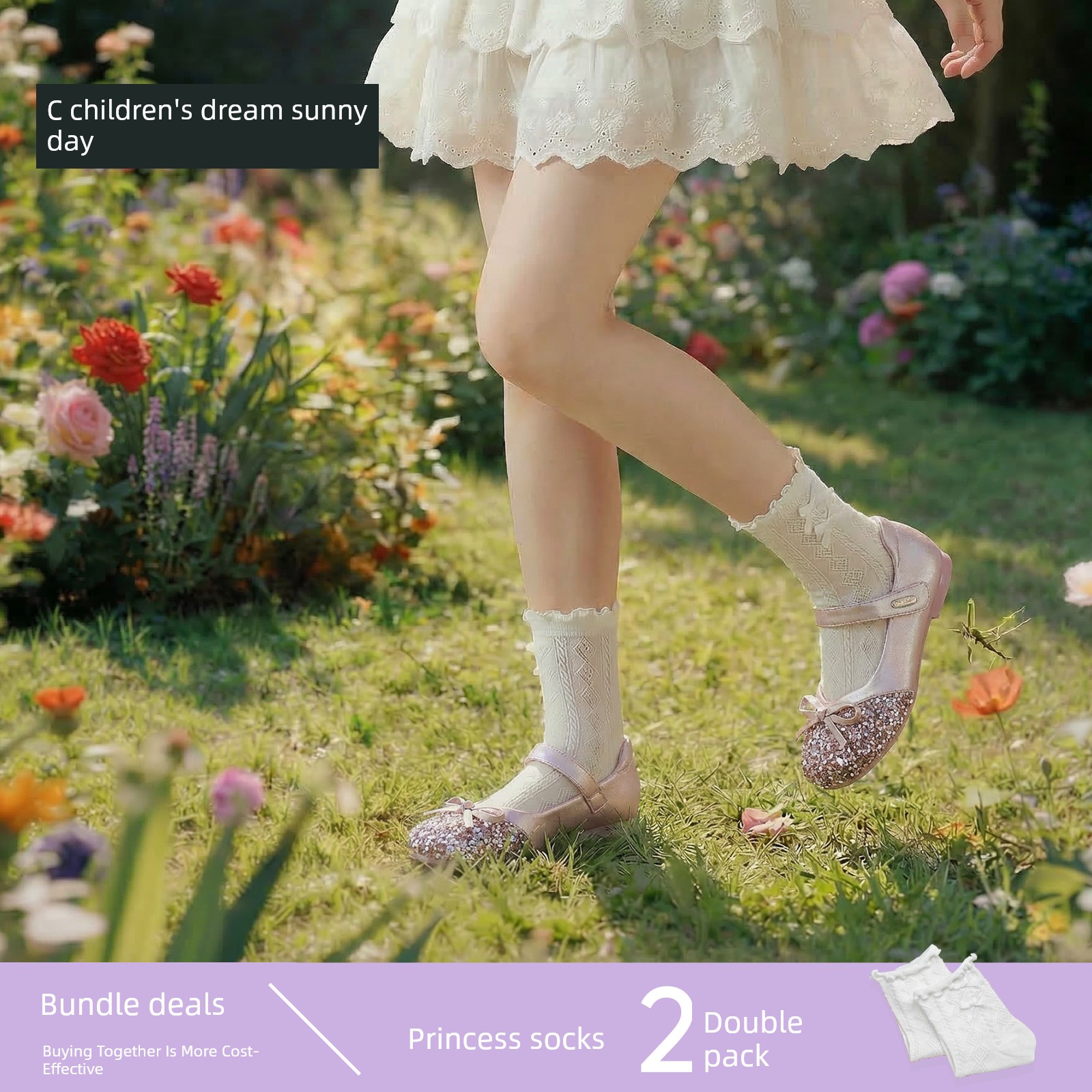 Princess Shoes for Girls, 2026 New Autumn Children's Shoes, Small Leather Shoes, Baby Crystal Shoes, Silver Soft-Soled Shoes — 7