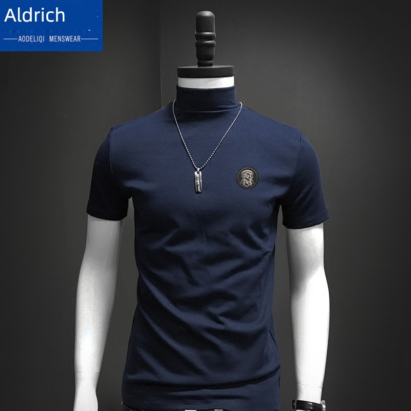 modal  Middle collar Half sleeve Self-cultivation Spring and summer Undershirt