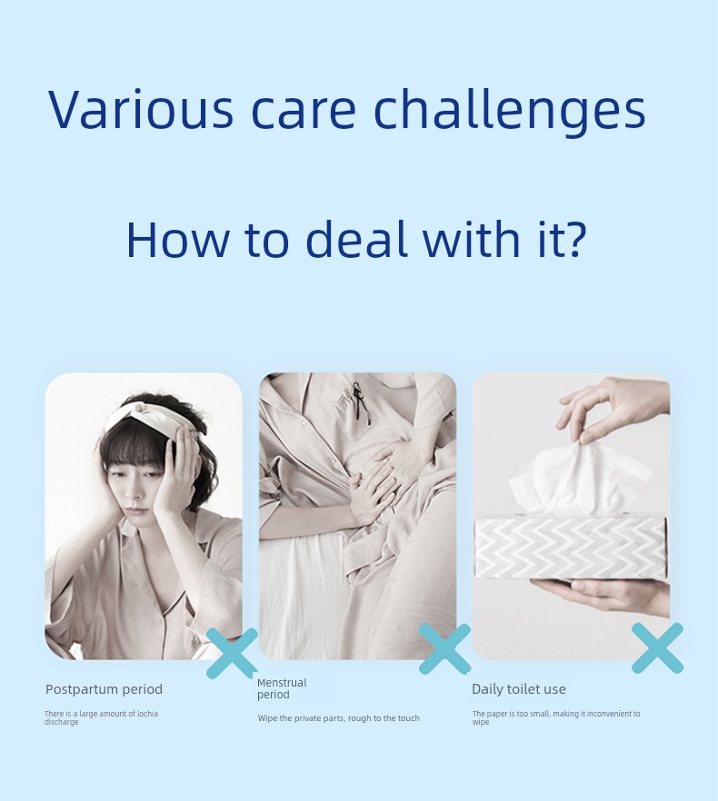 Zichu Maternity Toilet Paper Postpartum Sterile Toilet Paper for Pregnant Women Delivery Room Confinement Paper Puerperium Mattress Knife Paper Long — 4