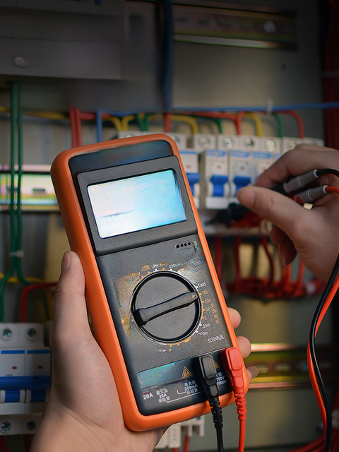 DT9205A high-precision digital multimeter electrician multifunction digital display voltmeter anti-burn maintenance household electricity measurement