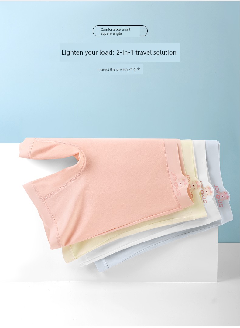 Catman Children's Safety Pants for Girls, Three-In-One Underwear, Class a 10A Antibacterial, 2026 Summer Thin Anti-Exposure Leggings — 13