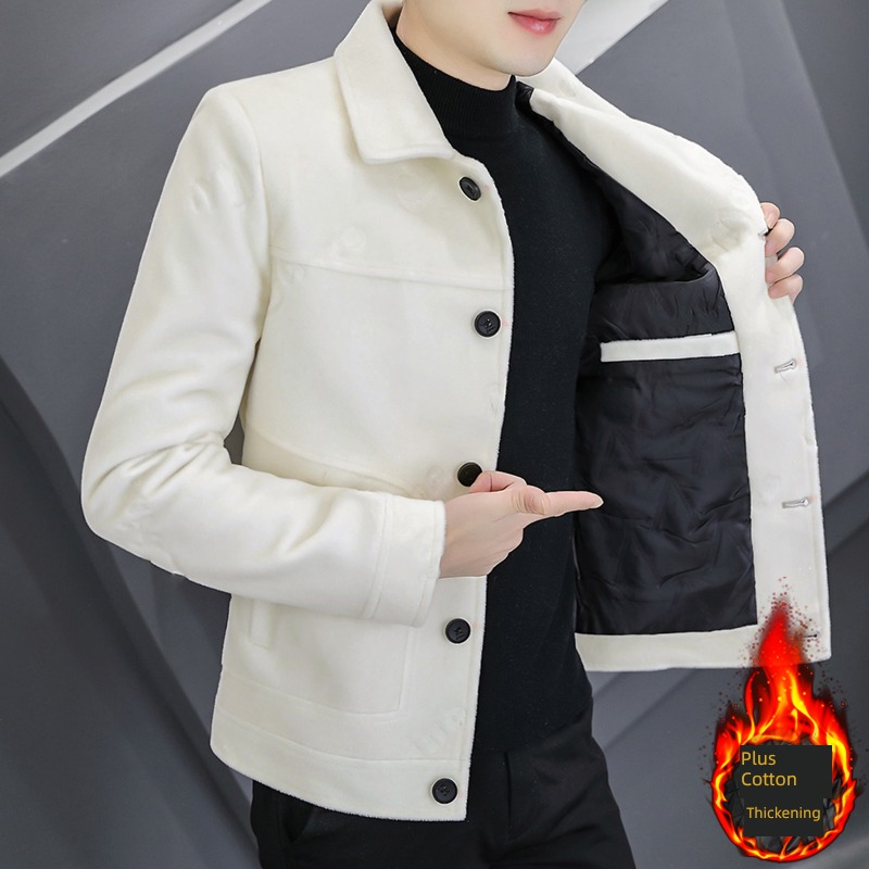 have cash less than that is registered in the accounts Autumn and winter Nizi Small windbreaker Wool loose coat