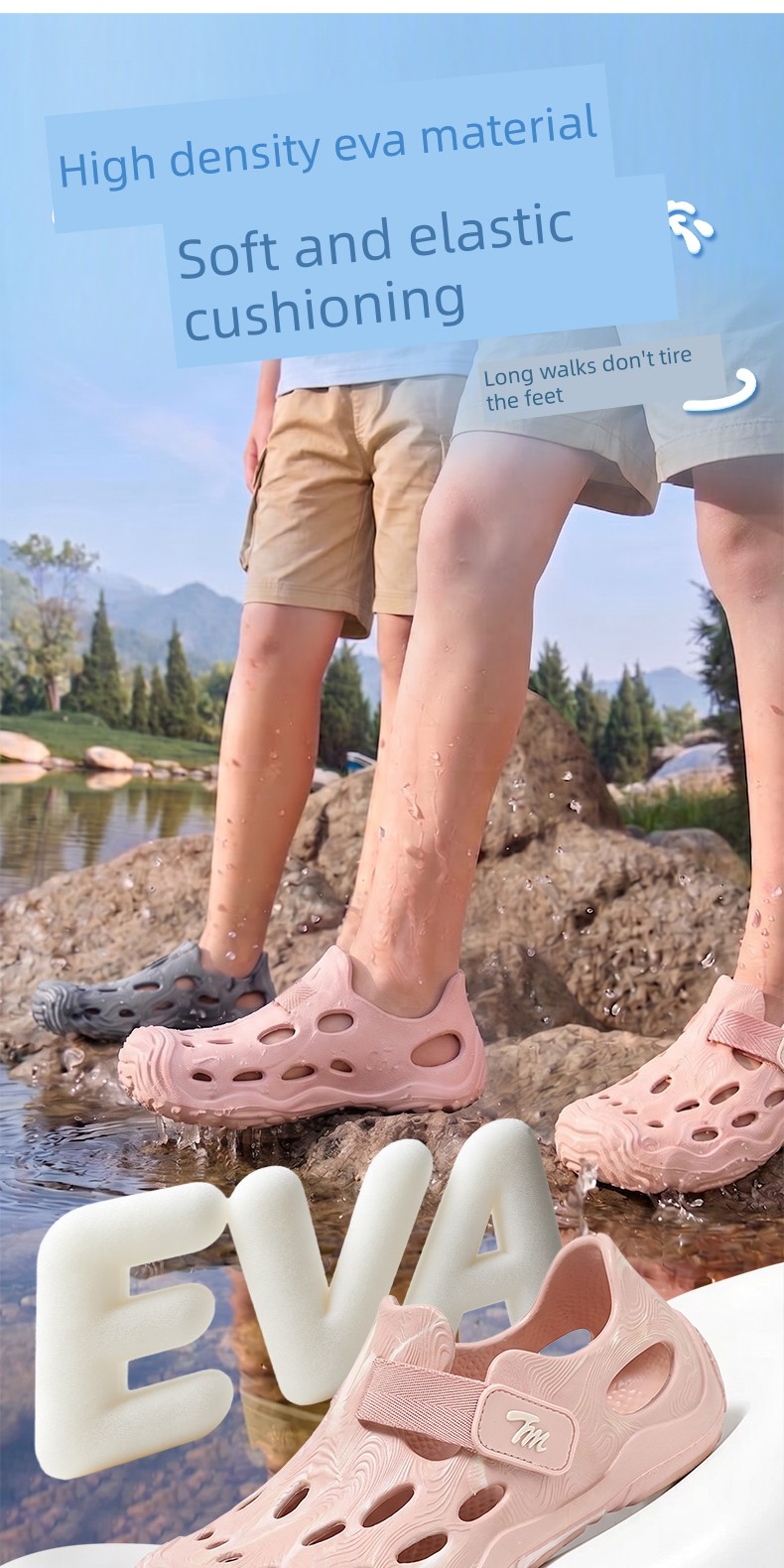 Tianmeiyi Children's Sandals Boys' Water Shoes Beach Shoes 2026 Summer New Model Girls' Outdoor Sports Sandals for Water Activities — 8